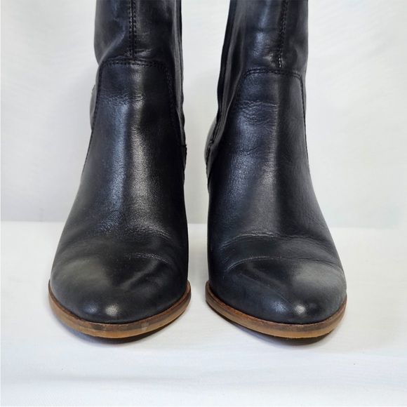 Lucky Brand Wafael Stacked Wedge Booties - Picture 4 of 11